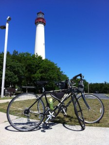The Cape May lighthouse