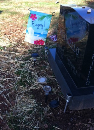 Cemetery sentiments ...?