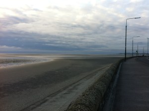 On the Eastern edge of Sandymount Village: Dublin Bay