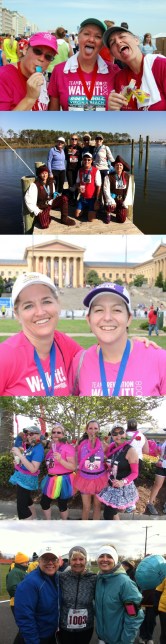 Lots of fun times with race friends!