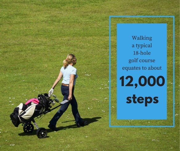 Walking a golf course