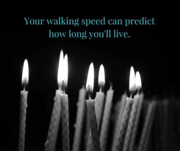 Your walking speed can predict how long you'll live.