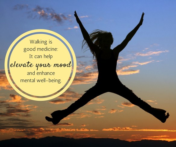 Walking is good medicine_ It can help